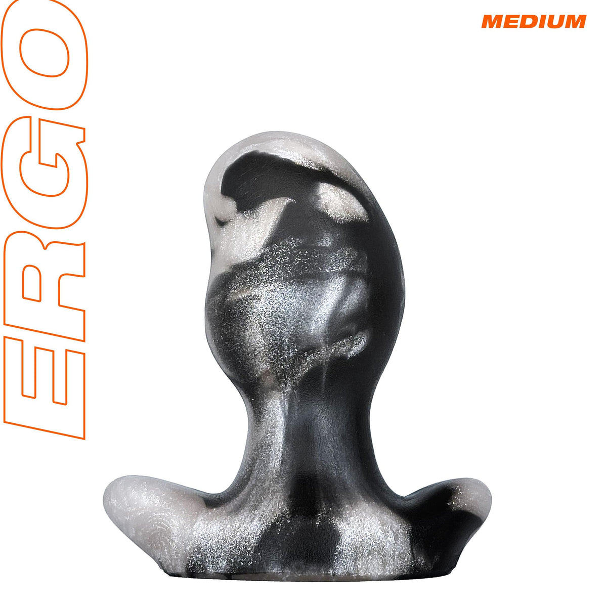 Ergo Butt Plug - - Platinum Swirl