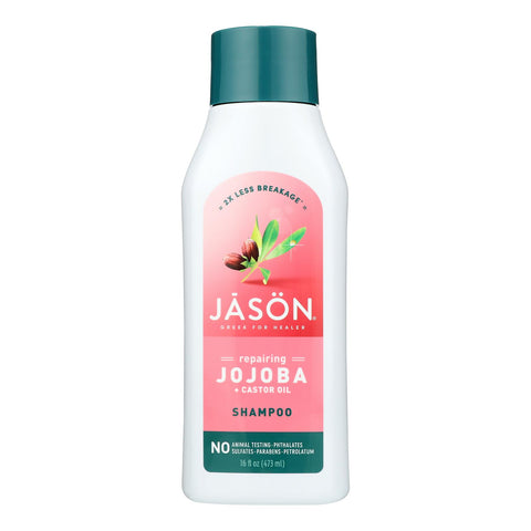 Jason Pure Natural Shampoo Long And Strong Jojoba - 16 Fl Oz