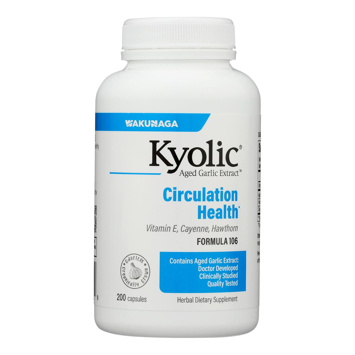 Kyolic - Aged Garlic Extract Healthy Heart Formula 106 - 200 Capsules