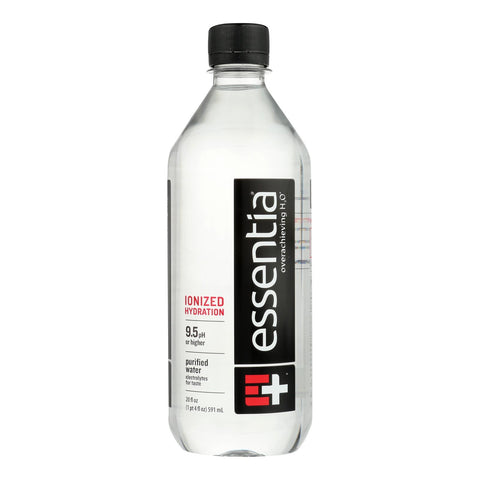 Essentia Hydration Perfected Drinking Water - 9.5 Ph. - Case Of 24 - 20 Oz.