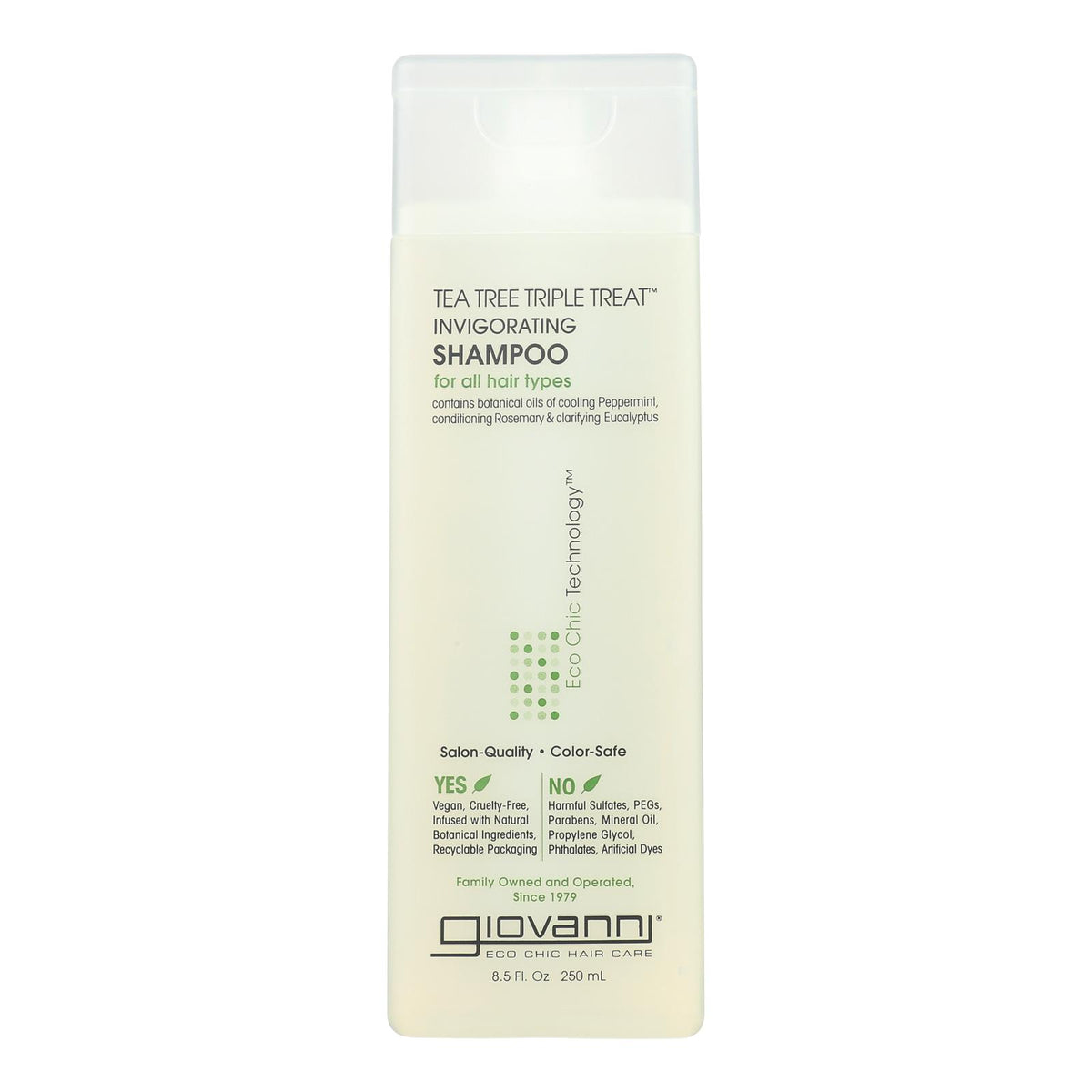 Giovanni Shampoo Tea Tree Triple Treat - 8.5 Fl Oz