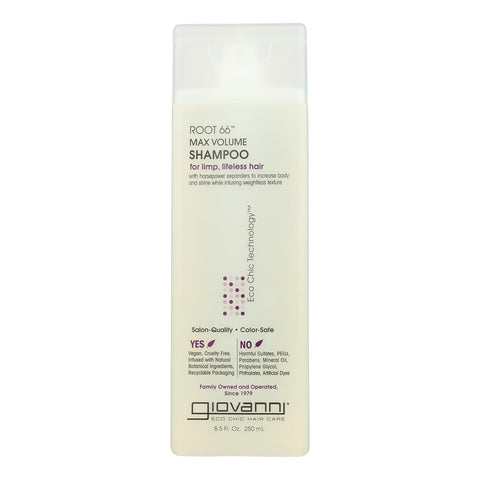 Giovanni Root 66 Max Volume Shampoo - 8.5 Fl Oz