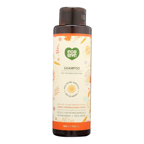 Ecolove - Shampoo Orange Veg Nrml&dry - 1 Each - 17.6 Fz