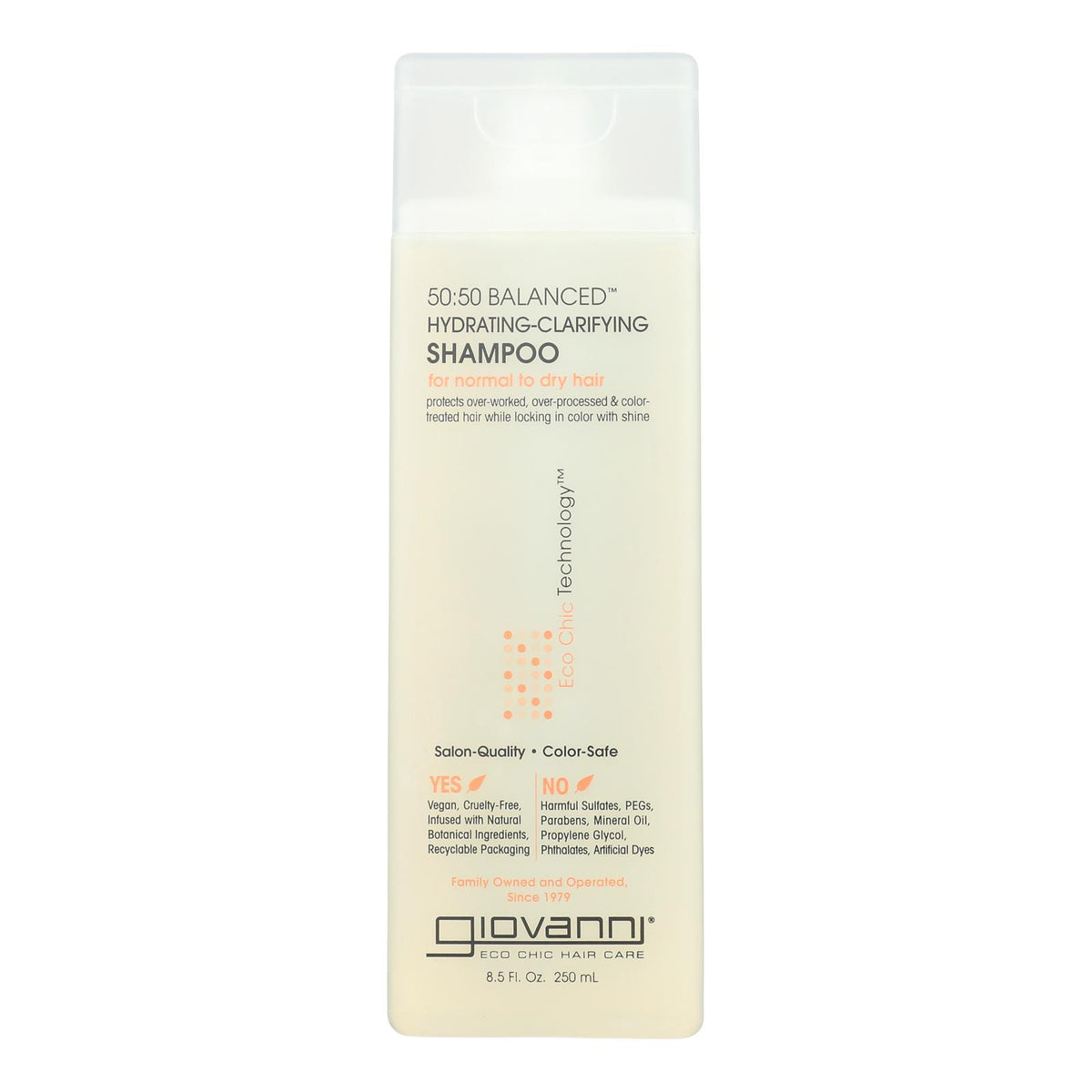 Giovanni 50:50 Balanced Shampoo - 8.5 Fl Oz