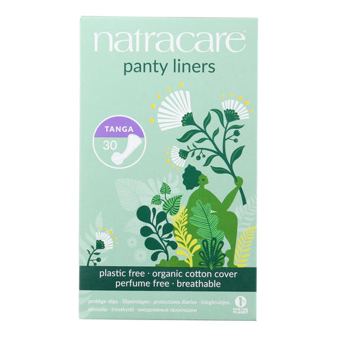 Natracare Natural Tanga Style Panty Liners - 30 Pack