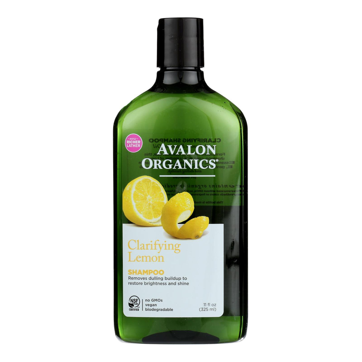 Avalon Organics Clarifying Shampoo Lemon With Shea Butter - 11 Fl Oz