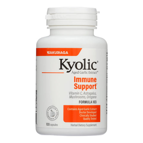 Kyolic - Aged Garlic Extract Immune Formula 103 - 100 Capsules