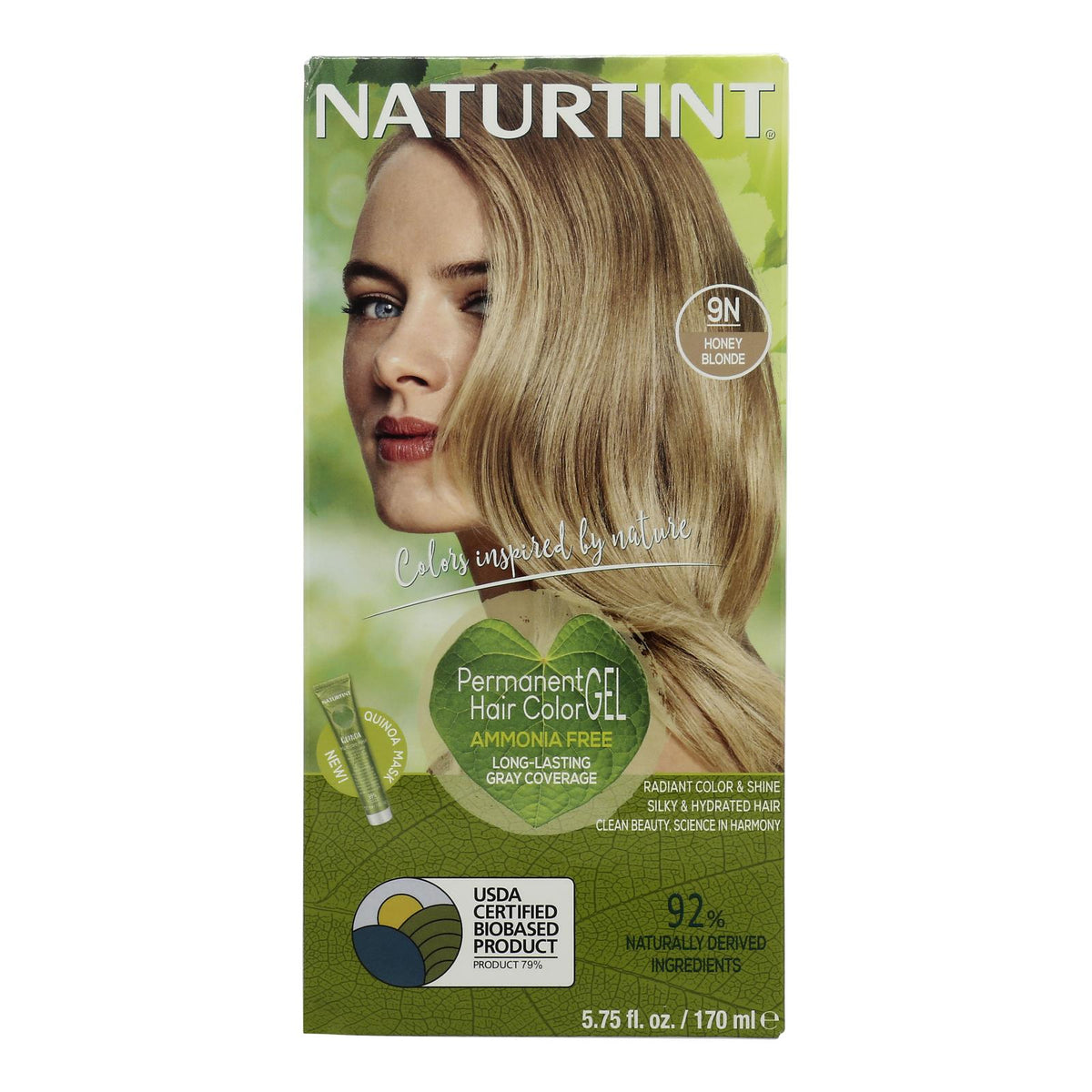 Naturtint Hair Color - Permanent - 9n - Honey Blonde - 5.28 Oz