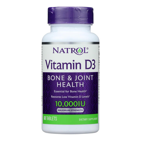 Natrol Vitamin D3 - 10000 Iu - 60 Tablets