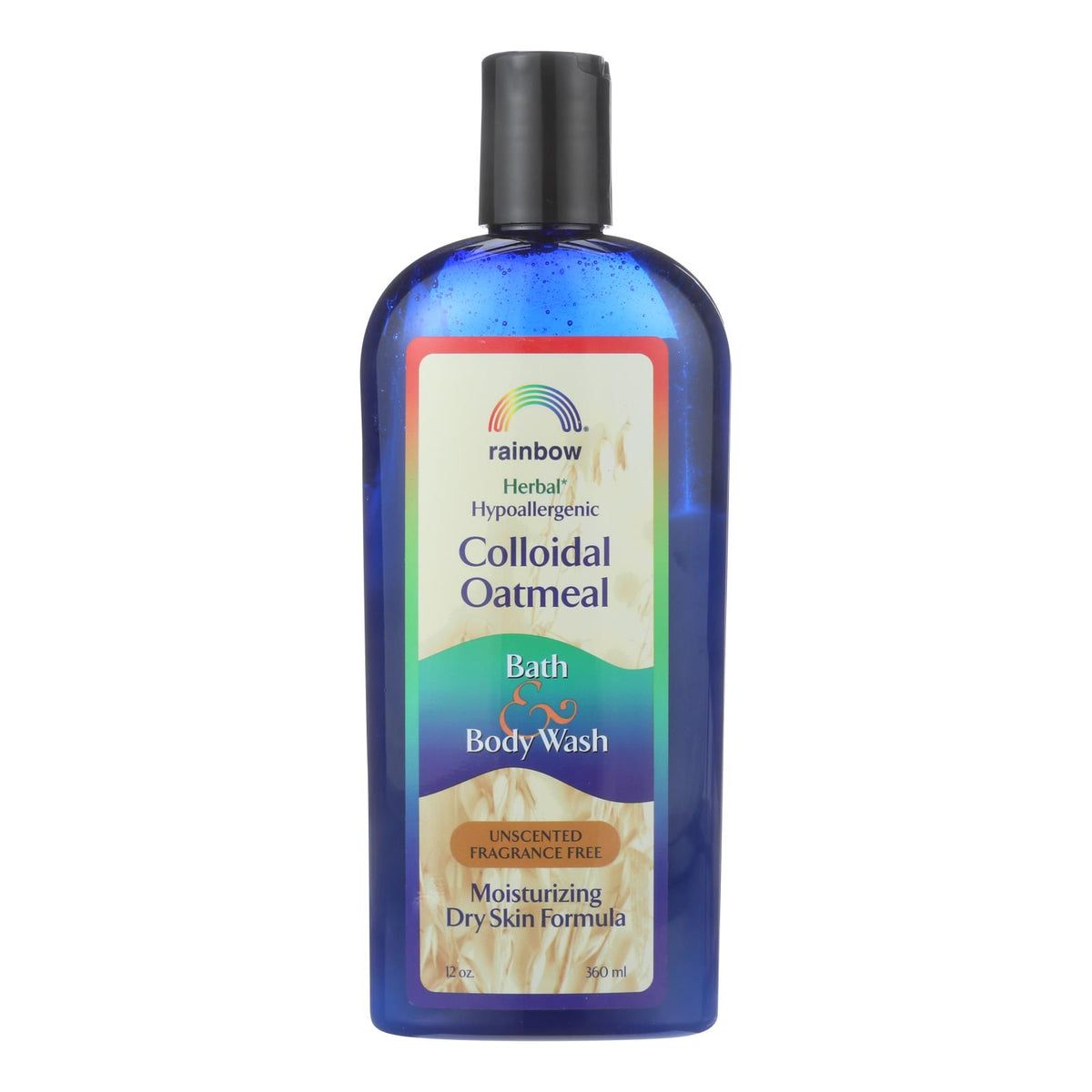 Rainbow Research Colloidal Oatmeal Bath And Body Wash - Fragrance Free - 12 Oz