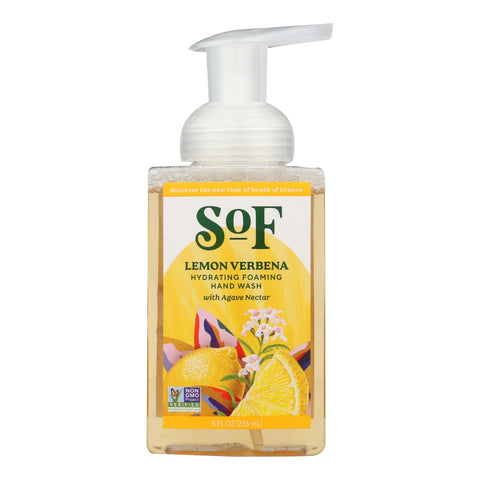 South Of France Hand Soap - Foaming - Lemon Verbena - 8 Oz - 1 Each