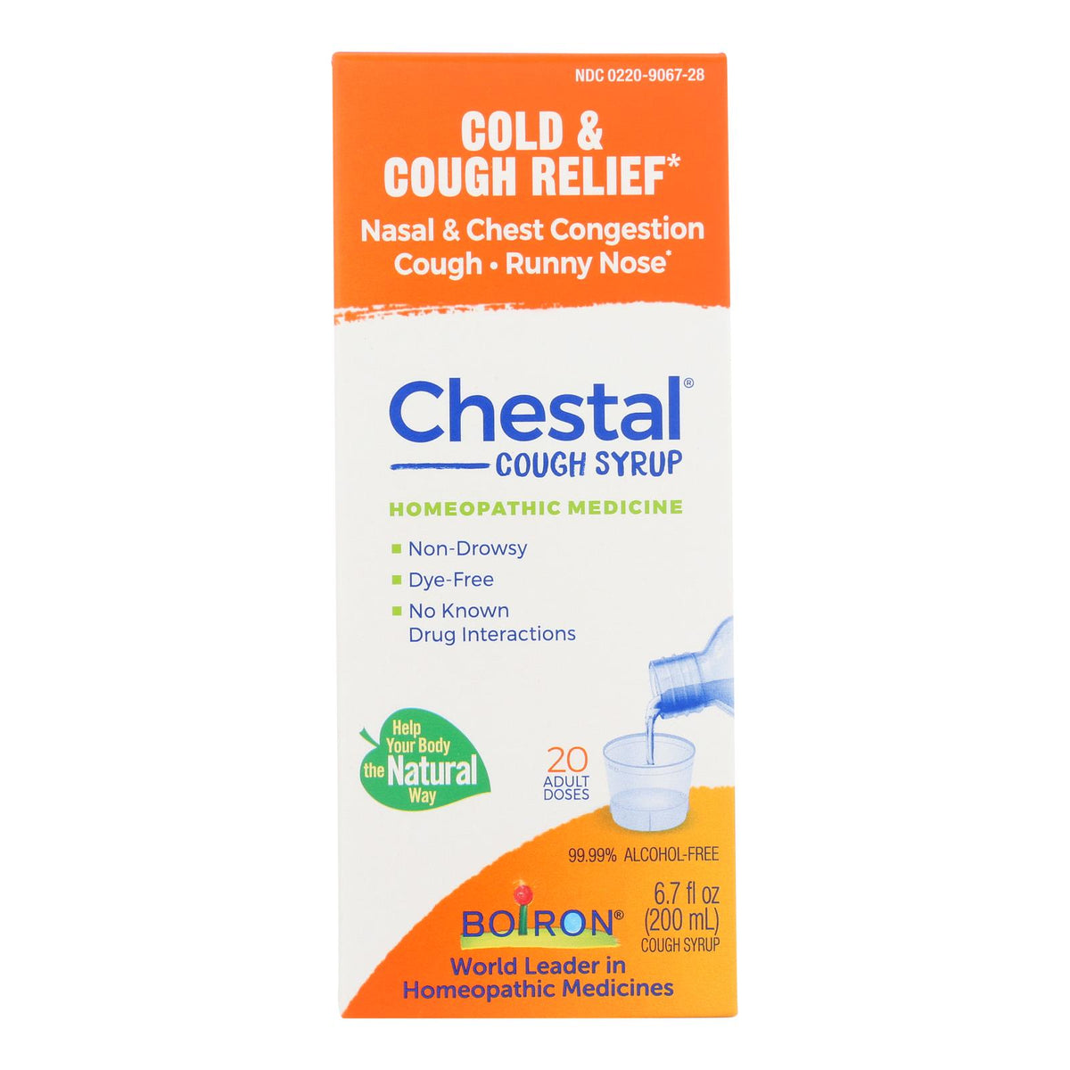 Boiron - Chestal Cold N Cough - Adult - 6.7 Fl Oz