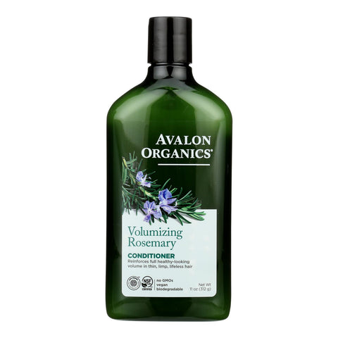 Avalon Organics Volumizing Conditioner With Wheat Protein And Babassu Oil Rosemary - 11 Fl Oz