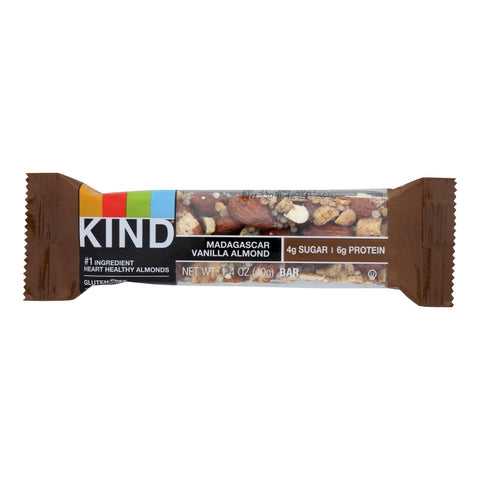 Kind Bar - Madagascar Vanilla Almond - 1.4 Oz Bars - Case Of 12