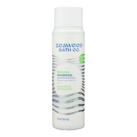 The Seaweed Bath Co Shampoo - Balancing - Eucalyptus - Pepper - 12 Fl Oz