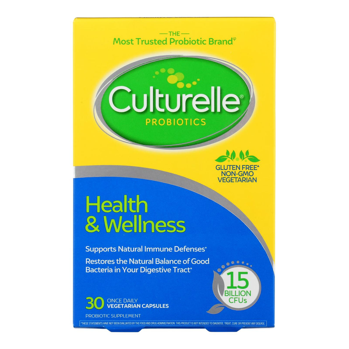 Culturelle - Probiotic - 30 Vegetable Capsules