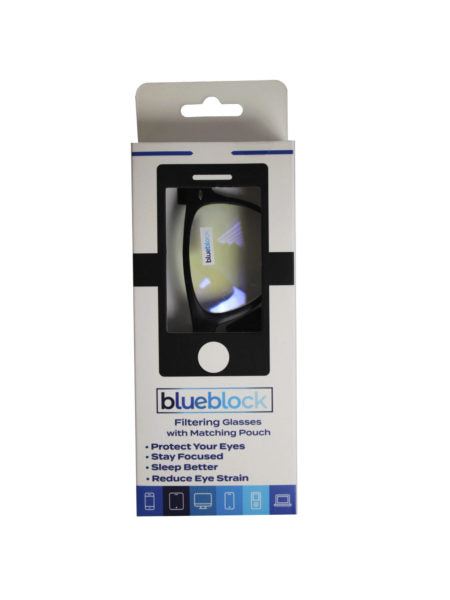 Blue Light Block Non-Reading Glasses (Available in a pack of 4)