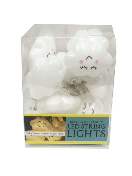 Battery Operated Happy Clouds Decorative String light (Available in a pack of 6)