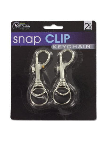 Snap Clip Key Chains (Available in a pack of 12)