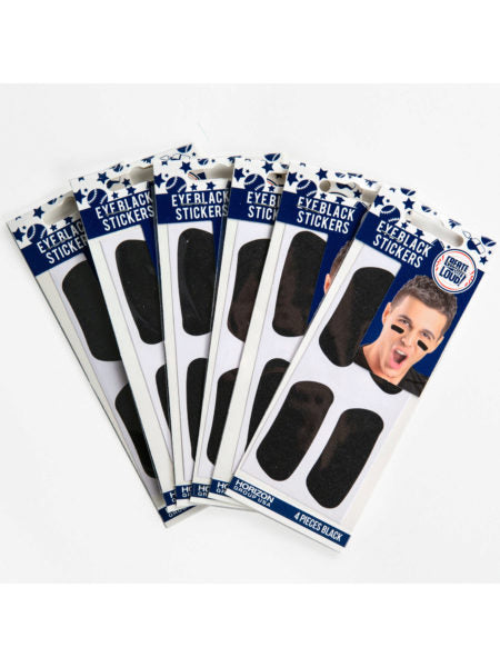 Set of 4 Eye Black Stickers (Available in a pack of 60)