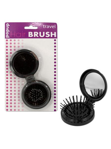 Pop-up Travel Hair Brush (Available in a pack of 24)