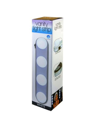 4 Bulb White Vanity Light Strip (Available in a pack of 6)