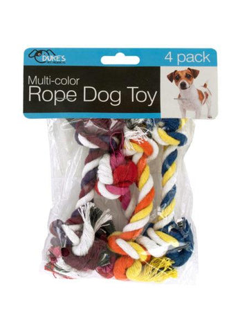 Multi-Color Rope Dog Toy Set (Available in a pack of 18)