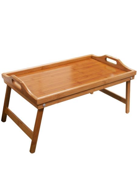 Bamboo Bed Tray with Folding Legs (Available in a pack of 1)