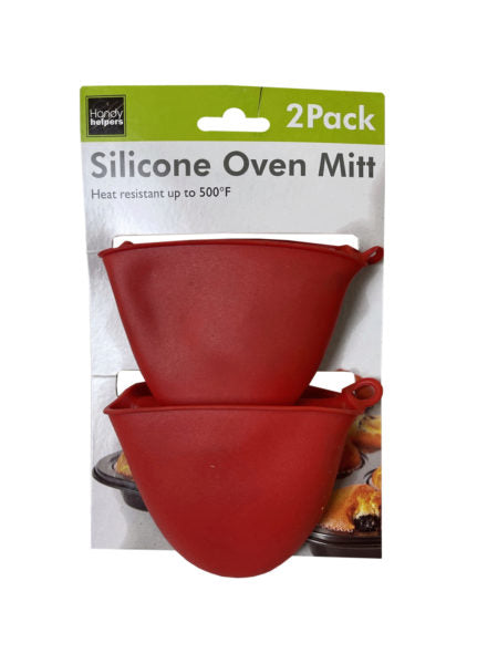 2 Pack Silicone Oven Mitt (Available in a pack of 6)