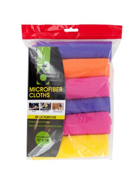 Multi-Purpose Microfiber Cloths Set (Available in a pack of 4)