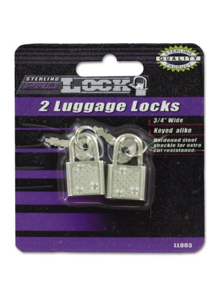 Luggage Locks with Keys (Available in a pack of 24)