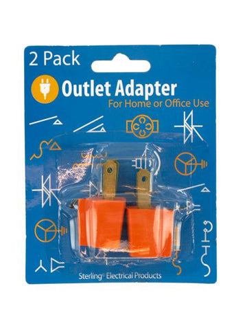 Grounding Plug-in Outlet Adapters (Available in a pack of 24)