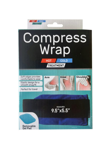 Hot and Cold Gel Compress Wrap (Available in a pack of 2)