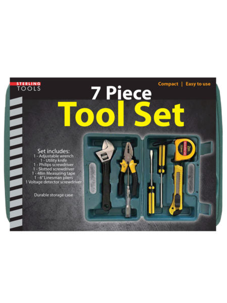 7 Piece Tool Set in Box (Available in a pack of 1)