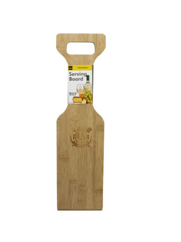 Bamboo Serving and Cutting Board with Handle (Available in a pack of 4)