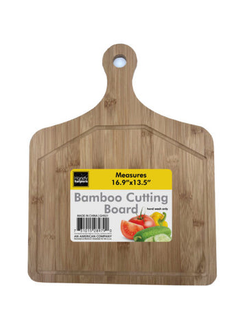 Large Bamboo Cutting Board with Handle (Available in a pack of 2)