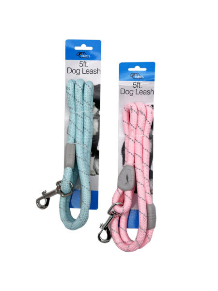 Pastel Dog Leash with Collar Clip (Available in a pack of 2)