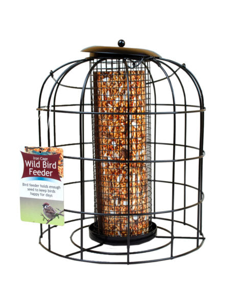 Iron Wire Cage Bird Feeder (Available in a pack of 2)