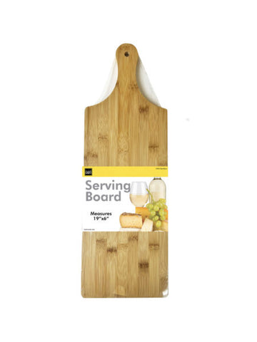 Bamboo Serving Board with Handle (Available in a pack of 3)