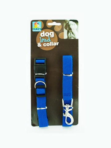 Dog Collar &amp; Lead Set (Available in a pack of 8)