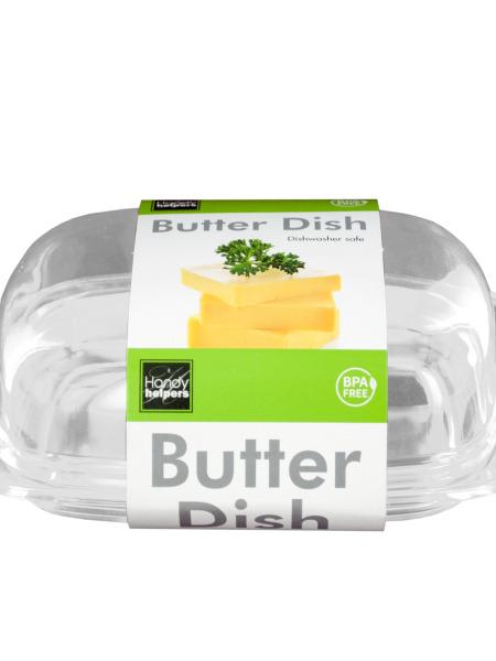 Acrylic Butter Dish (Available in a pack of 12)