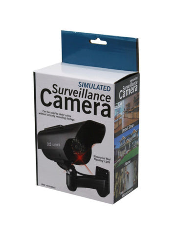 Dummy CCTV Camera with Flashing LED (Available in a pack of 4)