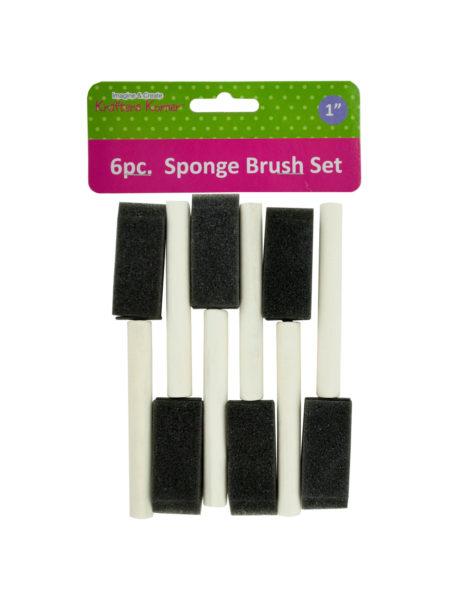 Craft Sponge Brush Set (Available in a pack of 24)