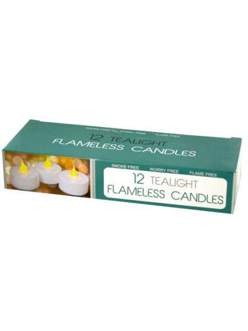 LED Flameless Tealight Candles Set (Available in a pack of 4)