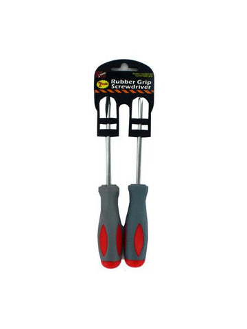 Rubber Grip Screwdriver Set (Available in a pack of 24)