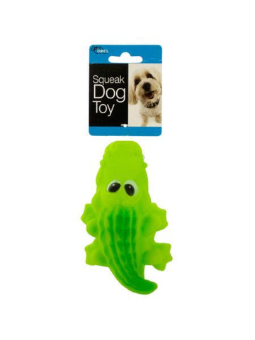 Crocodile Squeak Dog Toy (Available in a pack of 12)