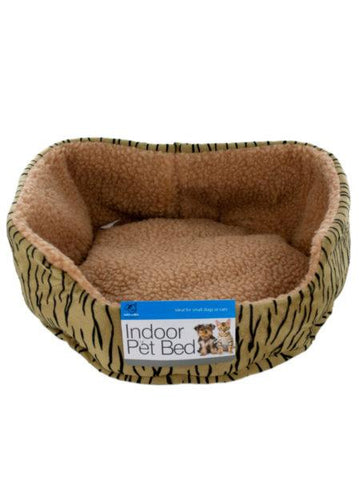 Fleece Lined Indoor Pet Bed (Available in a pack of 6)