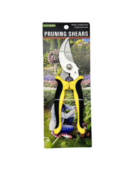 7.5&quot; Assorted Color Gardening Pruning Shears (Available in a pack of 2)