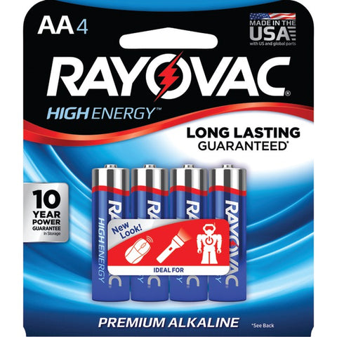 AA Alkaline Batteries (4 pk)