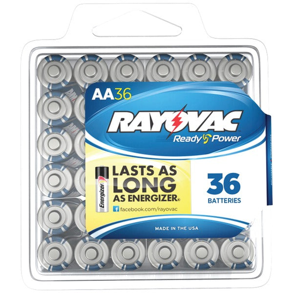 Alkaline Batteries Reclosable Pro Pack (AA, 36 pk)